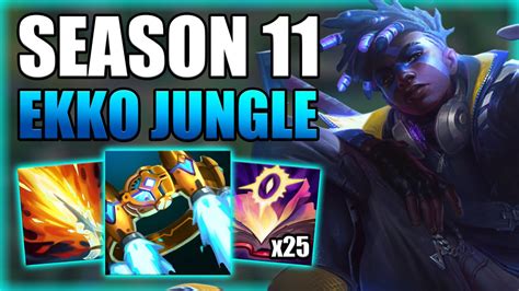 How To Play Ekko Jungle Hard Carry Season Ekko Jungle Gameplay