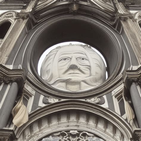 Rostro De Christopher Wren En La Catedral De San Pablo Creative Fabrica