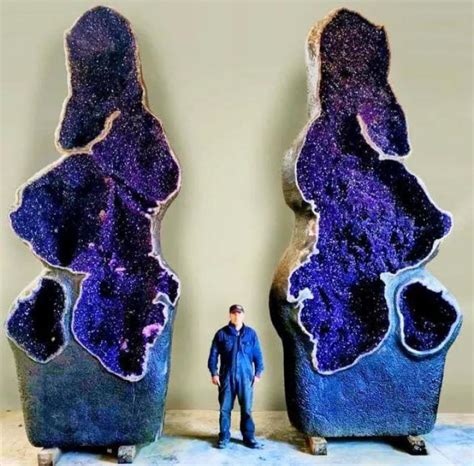 Giant Amethyst geode crystal found in Uruguay (u/Browndog888) : r ...