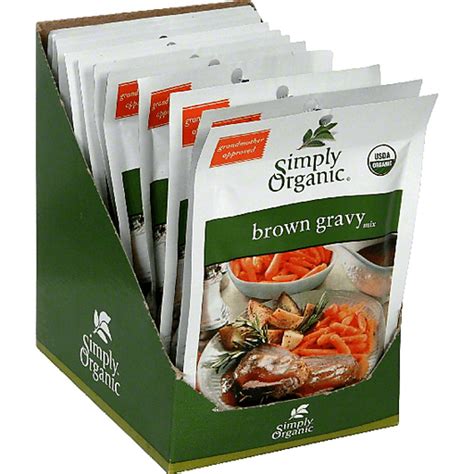 Simply Organic Brown Gravy Mix Shop Superlo Foods