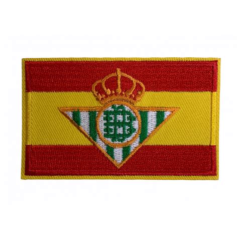 GEMELOLANDIA PARCHE BANDERA DE ESPAÑA REAL BETIS BALOMPIE PARCHE BAND