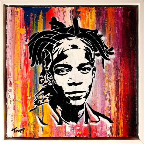 Basquiat Pop Art Portrait