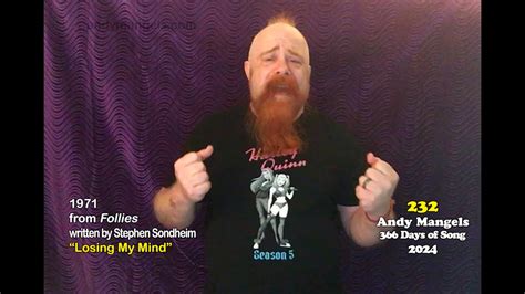 Days Of Song Andy Mangels Day Song Is Losing My Mind From