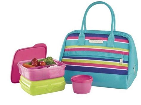 Tupperware Summer Jam Lunch Set Insulated Bag Lunch