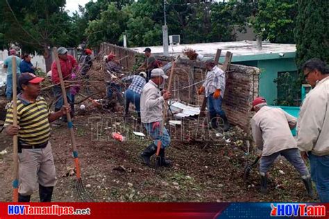 Hoy Tamaulipas Sacan Toneladas De Basura En Panteones De Madero