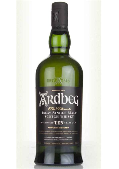 Ardbeg 10 años Islay single malt scotch whisky Botiga Xoriguer