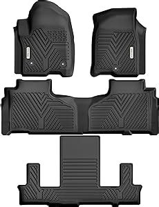 Amazon YITAMOTOR 3 Rows Floor Mats Compatible With 2021 2022 2023