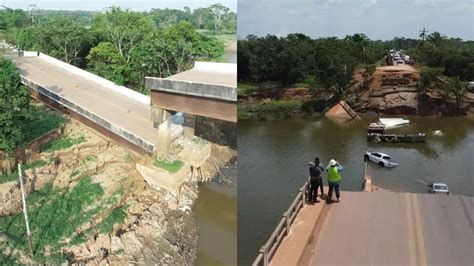 Ap S Desabamentos De Pontes Na Br Motoristas Enfrentam Rotas Mais