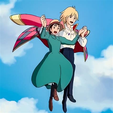 Howl Sophie Howls Moving Castle Howl And Sophie Anime