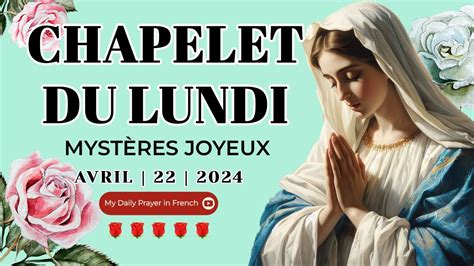 Chapelet Du Avril Myst Res Joyeux Chapelet La Vierge Marie