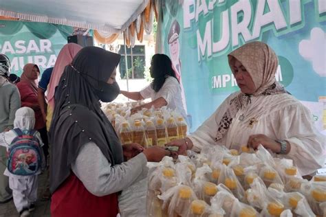 Tekan Inflasi Jelang Nataru Pemkot Depok Gelar Pasar Murah Untuk