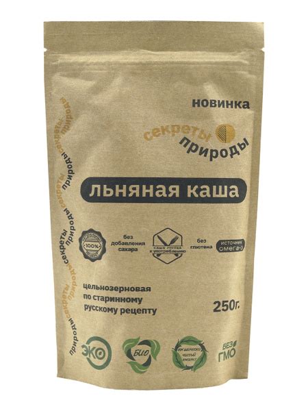 Льняная каша Секреты природы | отзывы