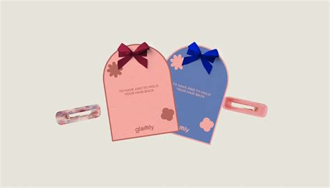 Glamly Childrens Accessories Brand Identity Behance