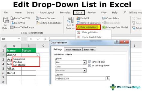 Excel Modify Drop Down List Hot Sex Picture