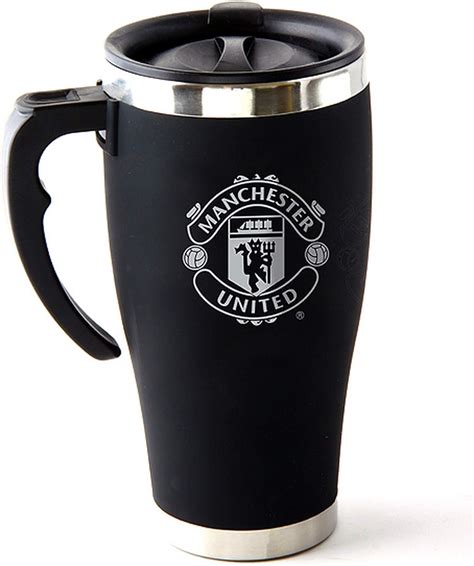 Manchester United FC Foil Print Travel Mug Official Licensed Product