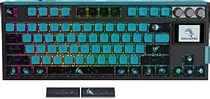 Molgria Skyloong Gk Jellyfish Pudding Keycaps With Rgb Backlight Hot Swappable Red Gateron