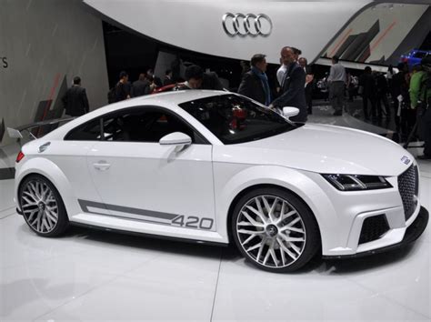 Audi TT Quattro Sport Concept Genève 2014 Challenges