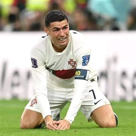 Ronaldo Walks Down Tunnel In Tears As Portugal Crash Out Of World Cup