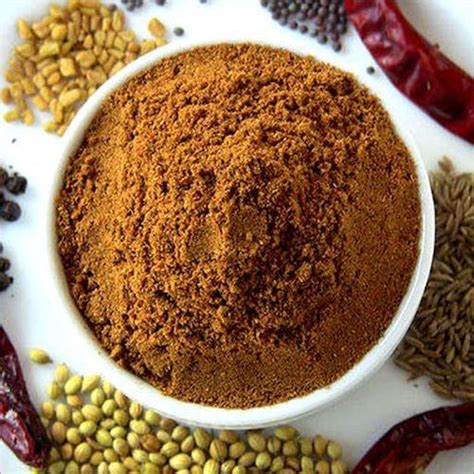 Healthy Natural Rich Taste Dried Brown Rasam Masala Powder At Best