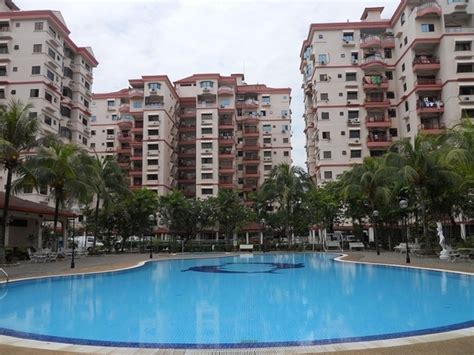 Partially Furnished Condominium For Sale At Sri Manja Court Taman Sri