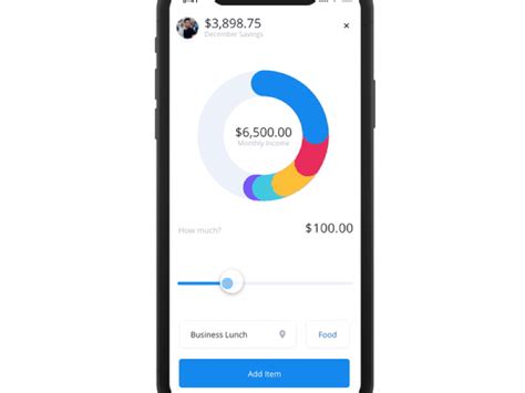 finance app ios interactive prototype  himanibliss  dribbble