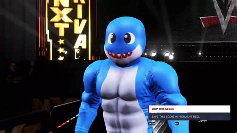 Baby Shark Tuturutu In Wwe Battle Royal 2020 Youtube