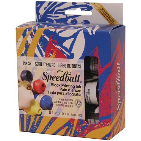 Speedball Blockprinting Ink Starter Set Walmart Walmart