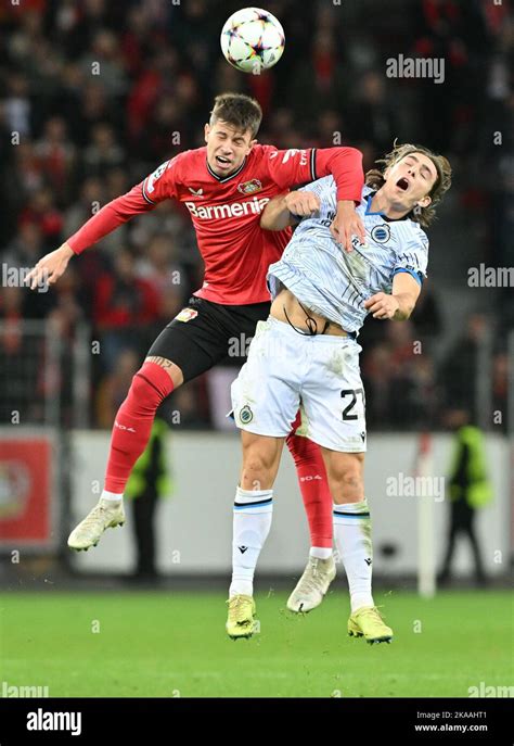 Leverkusen Germany Of November Adam Hlozek Of