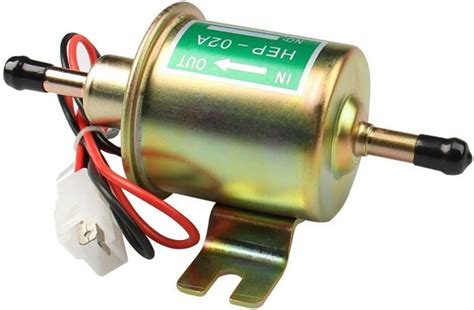 Holdlebe 12V 24V Universal Electric Fuel Pump For Gasoline Petrol