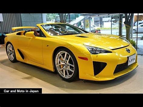 Lexus Lfa Spider Yellow Youtube