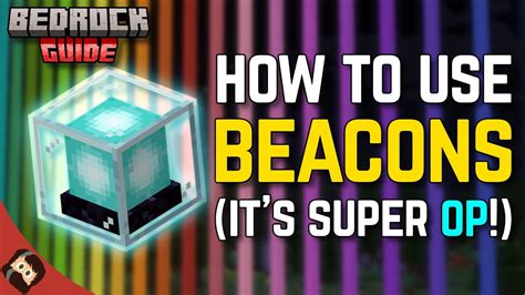 Everything Beacons Things You Didnt Know Minecraft Bedrock Guide S3