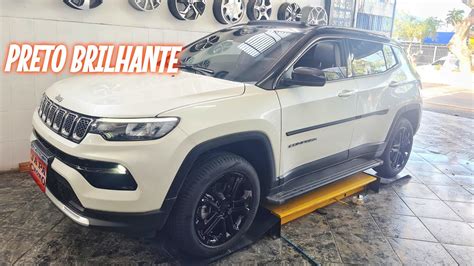 Pintura L Quida Rodas Black Piano Aro Jeep Compass Longitude