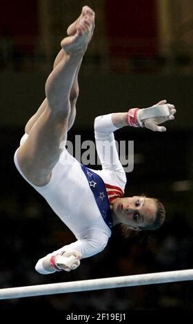 Terin Humphrey Of The United States Performs Her Routine On The