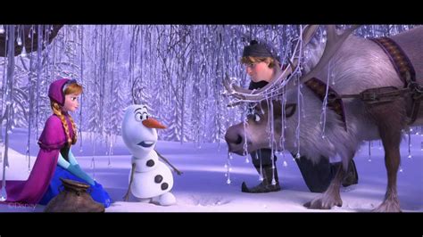 Frozen Meeting Olaf Clip Hd Youtube