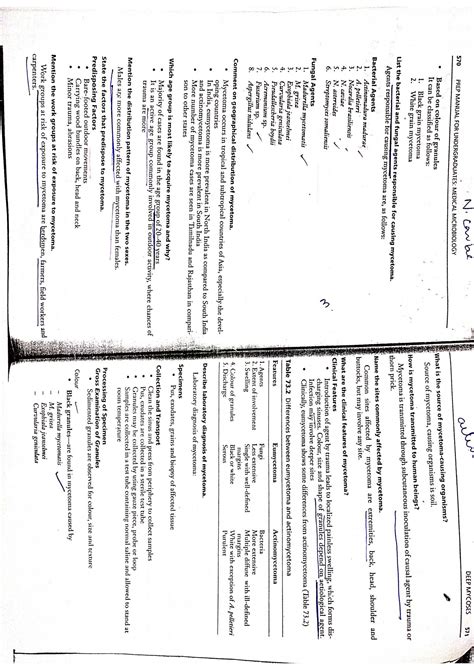 Solution Subcutaneous Mycosis Microbiology Studypool