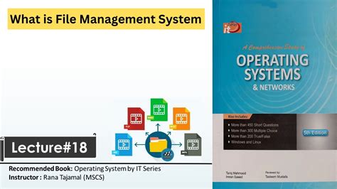 What Is File Management In Operating System File Management In Os