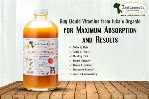 Buy Liquid Vitamins From Juka S Organic For Maximum Absorption And Res Juka S Organic Co