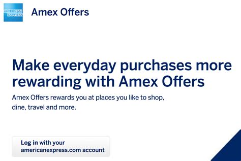 Introduction to Amex Offers (2018.1 Update: No Longer Able To Add Offers via Twitter/Facebook ...