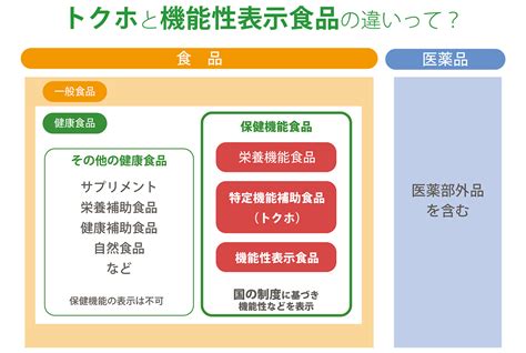 トクホ（特定健康保健食品）と機能性表示食品の違い サンスター健康道場