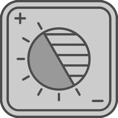 Exposure Line Filled Greyscale Icon Vector Art At Vecteezy