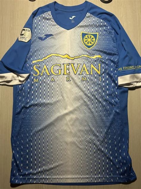 Maglia Match Worn Preparata Indossata Damiani Carrarese Serie C Palermo