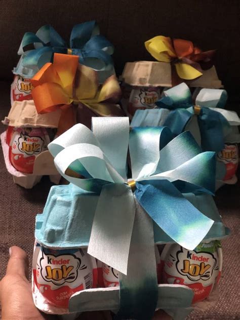 Cartela De Ovos Kinder Joy Flávia Bakery Cestas Em Geral