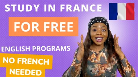 Can I Study In France For FREE Tips For Potential International