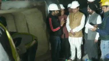 Uttarkashi Tunnel Collapse Uttarakhand Cm Pushkar Singh Dhami Takes