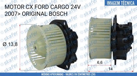 Motor Caixa Ford Cargo V Original Bosch Skafer