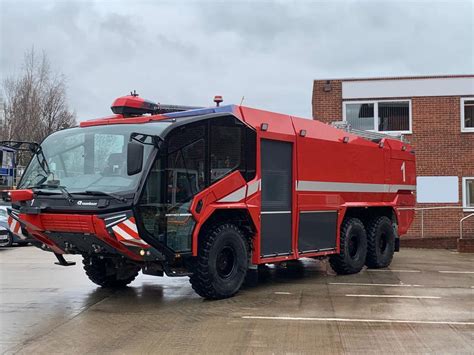 2017 Rosenbauer Panther ARFF 6x6 Fire Appliance 50454 MoD Surplus