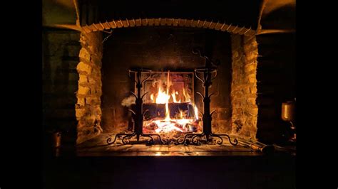 Rain Thunderstorm Sounds Crackling Fireplace 1 Hour - YouTube