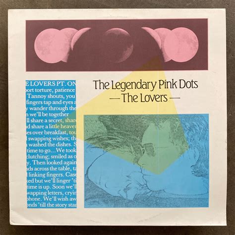 The Legendary Pink Dots The Lovers All Night Flight Records