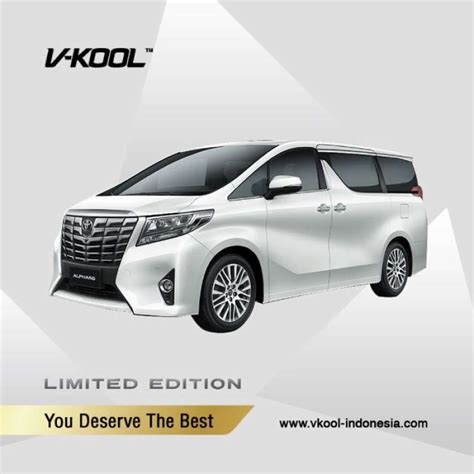 Promo Kaca Film V KOOL Limited Edition Toyota Velfire Full Body Diskon