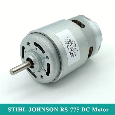 Johnson Rs Dc Motor Engine Dc V V V High Speed Power Dual